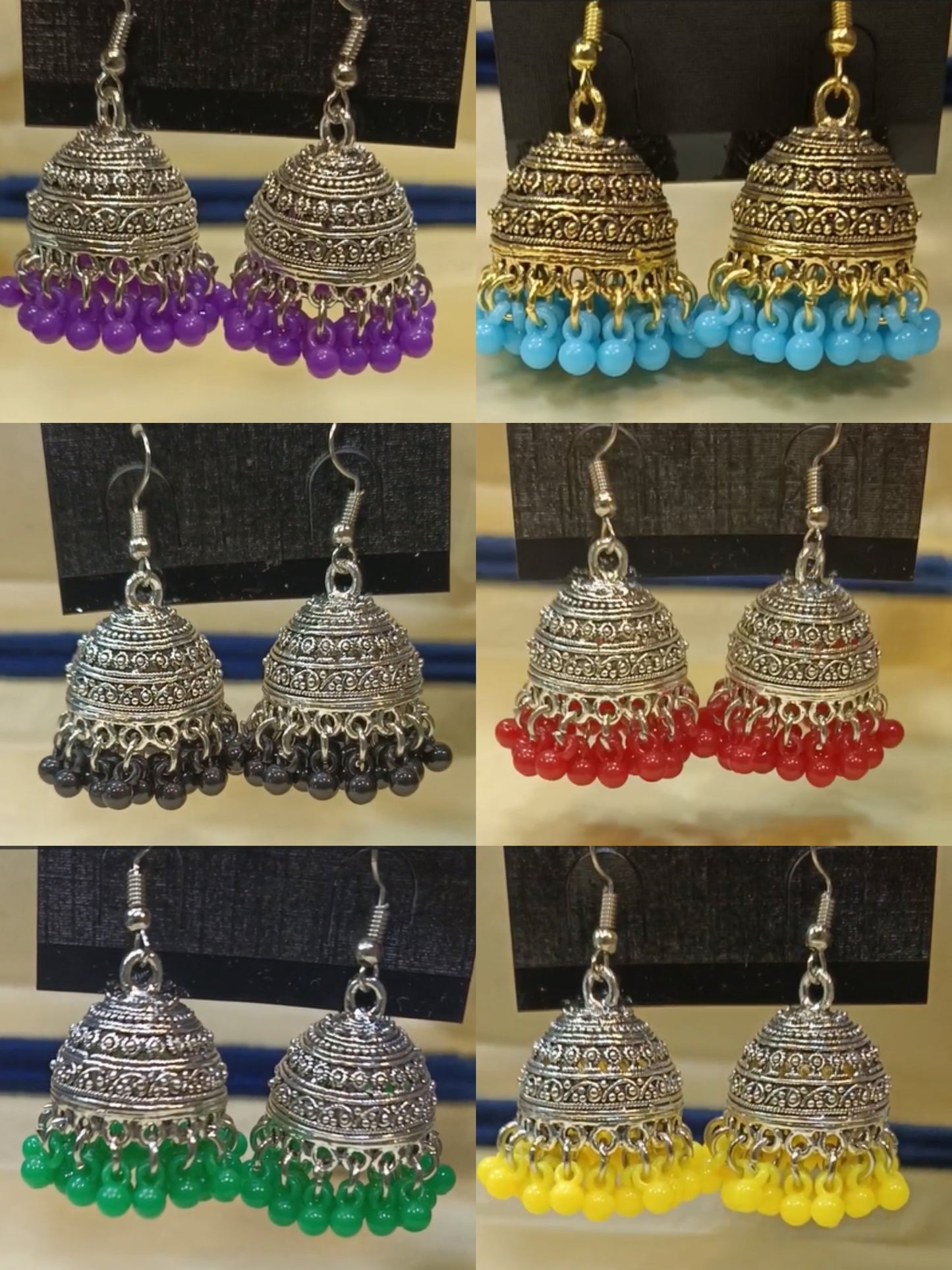 Elegant Multi colours Jhumki