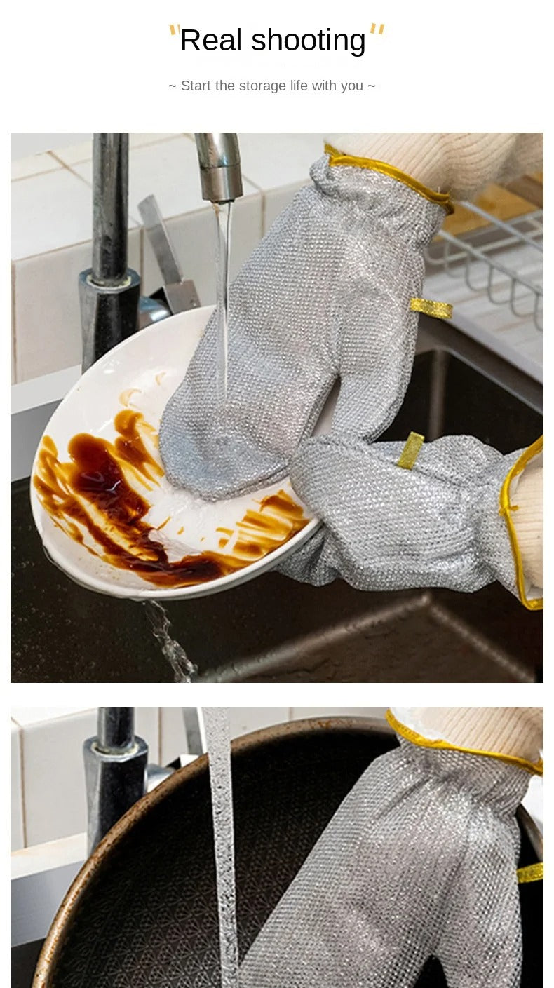 Multipurpose Wire Dishwashing  Gloves