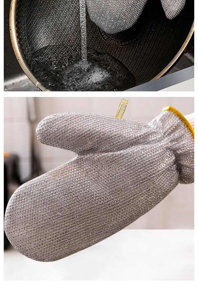 Multipurpose Wire Dishwashing  Gloves