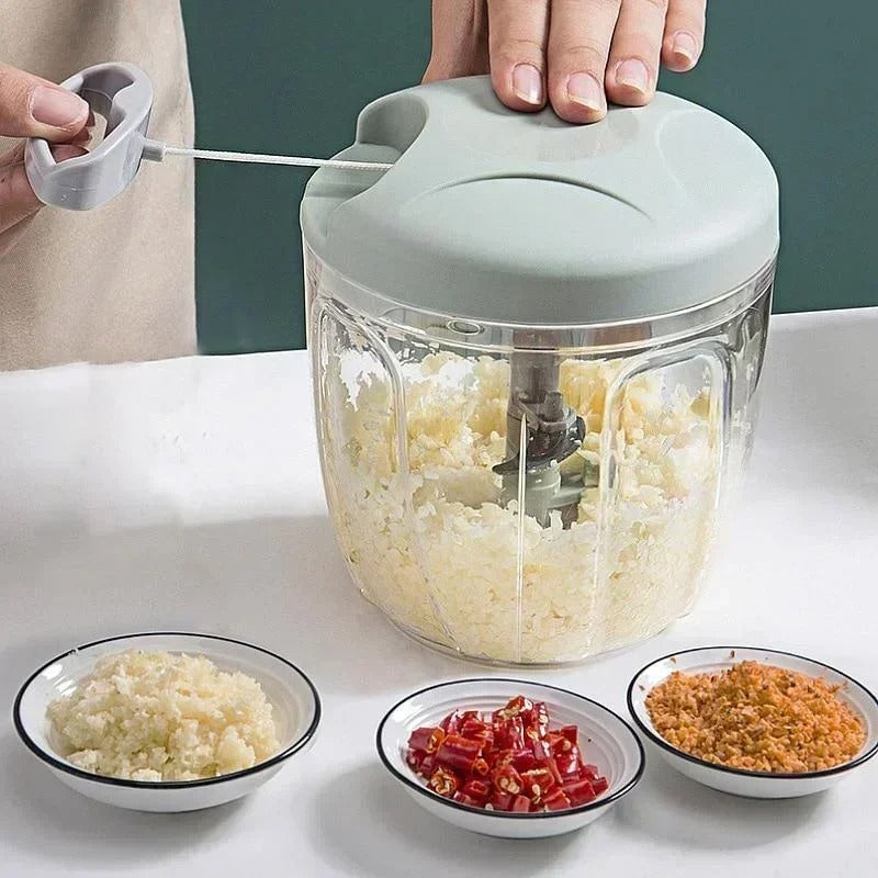 900ML Manual Meat Mincer Garlic Chopper