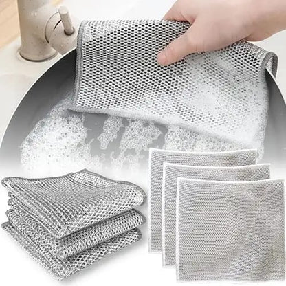 Pack Of 4 Dish Washing Cleaning Cloth