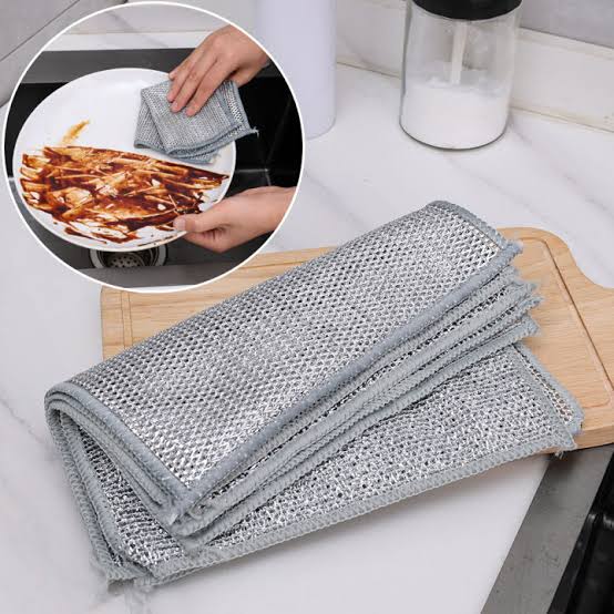 Pack Of 4 Dish Washing Cleaning Cloth